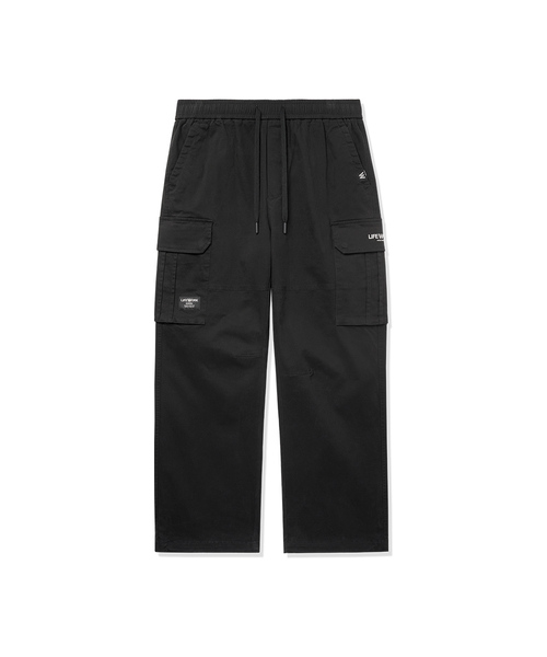 LIFE WORK(ライフワーク)の「L2 ツイル ストレート カーゴパンツ(その他パンツ・レディース・ブラック/チャコールグレー・LARGE/SMALL/MEDIUM)」の1枚目の写真