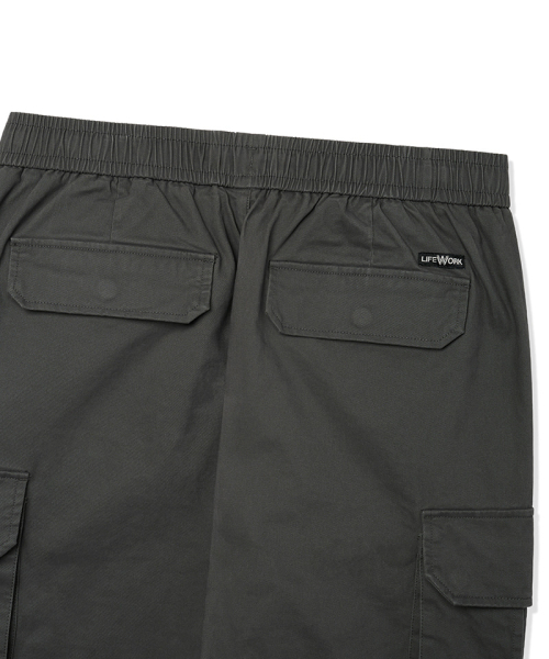 LIFE WORK(ライフワーク)の「L2 ツイル ストレート カーゴパンツ(その他パンツ・レディース・ブラック/チャコールグレー・LARGE/SMALL/MEDIUM)」の5枚目の写真