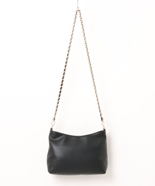 MARY QUANT（マリークワント）の「ロゴメタルチェーン ショルダー（ショルダーバッグ・レディース・ブラック/ボルドー/ブラウン・FREE）」の7枚目の写真