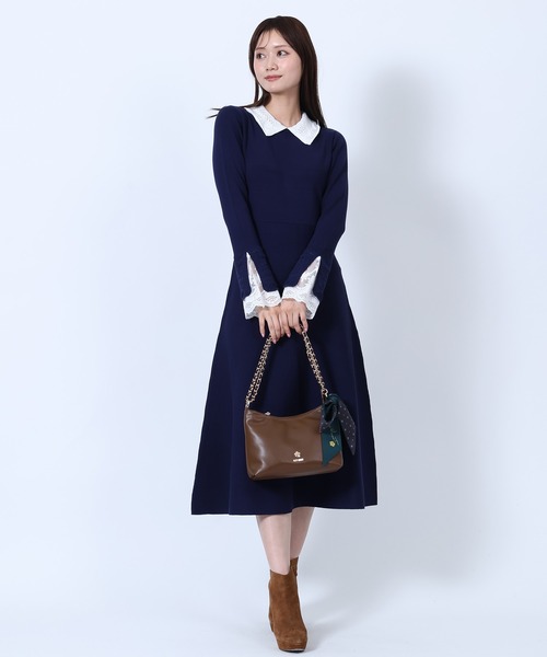 MARY QUANT（マリークワント）の「ロゴメタルチェーン ショルダー（ショルダーバッグ・レディース・ブラック/ボルドー/ブラウン・FREE）」の15枚目の写真