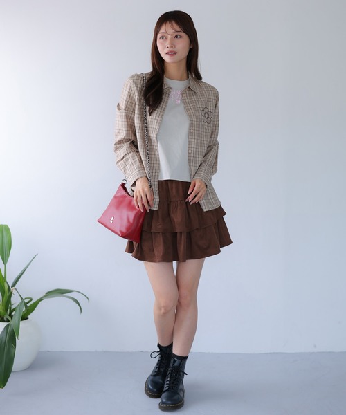 MARY QUANT（マリークワント）の「ロゴメタルチェーン ショルダー（ショルダーバッグ・レディース・ブラック/ボルドー/ブラウン・FREE）」の11枚目の写真