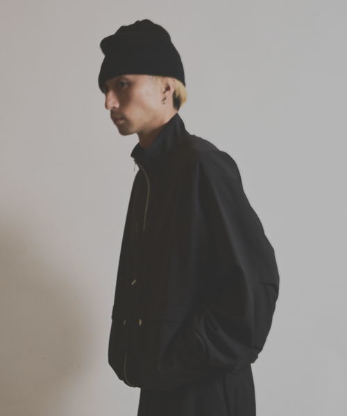 WISM(ウィズム)の「WISM ORIGINAL PRODUCT GABARDINE FIELD JACKET(ブルゾン・メンズ・ブラック・MEDIUM/LARGE)」の3枚目の写真