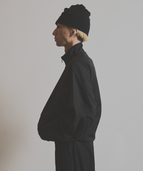 WISM(ウィズム)の「WISM ORIGINAL PRODUCT GABARDINE FIELD JACKET(ブルゾン・メンズ・ブラック・MEDIUM/LARGE)」の4枚目の写真