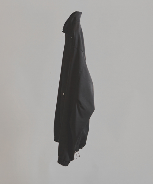 WISM(ウィズム)の「WISM ORIGINAL PRODUCT GABARDINE FIELD JACKET(ブルゾン・メンズ・ブラック・MEDIUM/LARGE)」の9枚目の写真