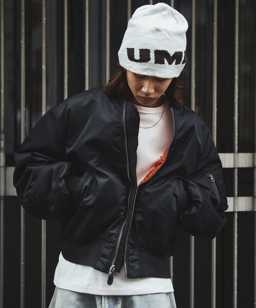FREAK'S STORE(フリークスストア)の「MA-1 FLIGHT JACKET(ブルゾン・メンズ・ブラック/グレー・MEDIUM/SMALL/LARGE)」の5枚目の写真