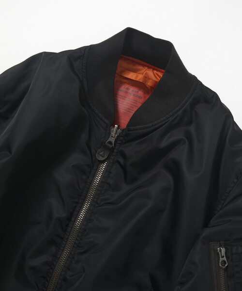 FREAK'S STORE(フリークスストア)の「MA-1 FLIGHT JACKET(ブルゾン・メンズ・ブラック/グレー・MEDIUM/SMALL/LARGE)」の21枚目の写真