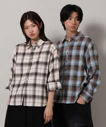 【UNISEX】ALAND/チェックビエラシャツ