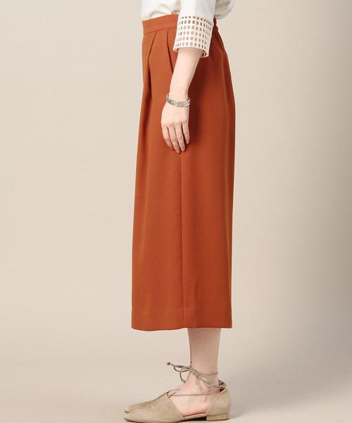 BEAUTY&YOUTH UNITED ARROWS（ビューティーアンドユースユナイテッドアローズ）の「BY ジョーゼット8分丈ガウチョパンツ◆（その他パンツ・レディース・ブラック/オレンジ/ネイビー・MEDIUM/SMALL）」の8枚目の写真