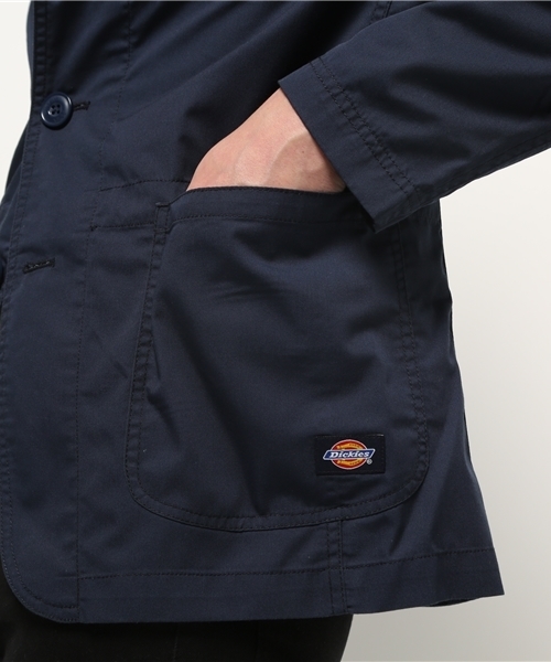 Dickies(ディッキーズ)の「TCツイルテーラードジャケット(テーラードジャケット・メンズ・カーキ/ネイビー・LARGE/MEDIUM)」の3枚目の写真
