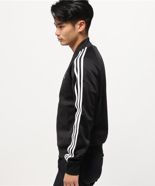 adidas（アディダス）の「【adicolor】オリジナルス ジャージ[SST TRACK TOP]（ジャージ・メンズ・イエロー/ブルー/レッド/ブラック・X-SMALL/LARGE/XXX-LARGE/MEDIUM/SMALL/XX-LARGE/X-LARGE）」の5枚目の写真