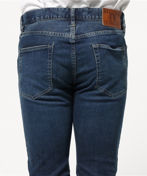 HYSTERIC GLAMOUR（ヒステリックグラマー）の「USED加工Sデニム スリムパンツ（デニムパンツ・メンズ・インディゴブルー・28inch/29inch/30inch/31inch/32inch/34inch）」の11枚目の写真