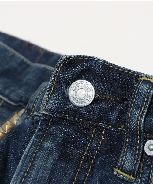 HYSTERIC GLAMOUR（ヒステリックグラマー）の「USED加工Sデニム スリムパンツ（デニムパンツ・メンズ・インディゴブルー・28inch/29inch/30inch/31inch/32inch/34inch）」の4枚目の写真