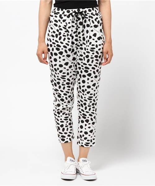 RODEO CROWNS LEOPARD パンツ 柄ブラウン Sサイズ 限定商品 レオパードイージーパンツ[品番：BJLW0018990]｜RODEO CROWNS