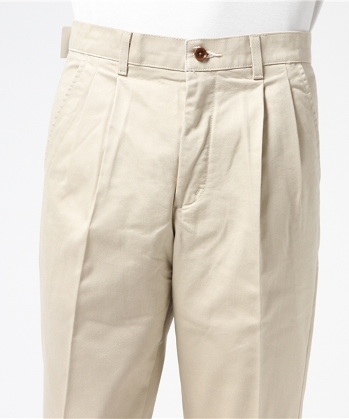 EDWIN（エドウィン）の「【EDWIN】KHAKIS ２タックパンツ　ライトベージュ（その他パンツ・メンズ・ライトベージュ・34inch/32inch/29inch/36inch/33inch/31inch/30inch）」の4枚目の写真