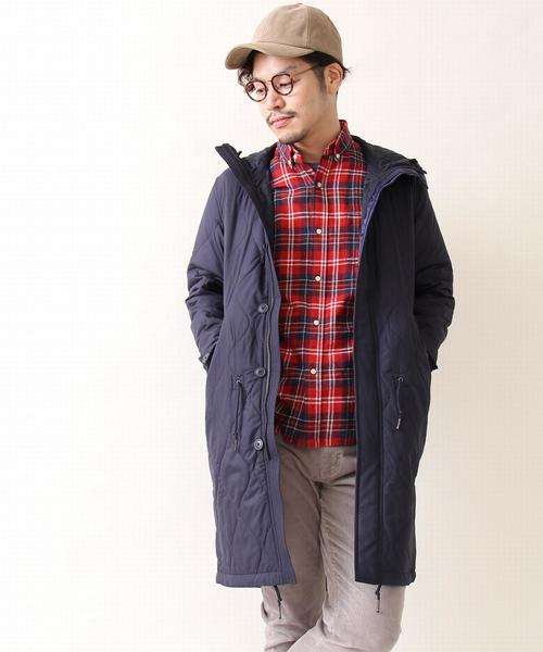 coen（コーエン）の「OUTLAST(R)モッズコート（モッズコート・メンズ・オリーブ/ネイビー・SMALL/MEDIUM/LARGE/X-LARGE）」の2枚目の写真