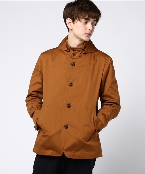 FREDY&GLOSTER（フレディアンドグロスター）の「【men's FUDGE掲載】スタンドフードブルゾン（ブルゾン・メンズ・ブルー/オフホワイト/ブラウン/ベージュ/ネイビー・S/L/XL/M）」の16枚目の写真