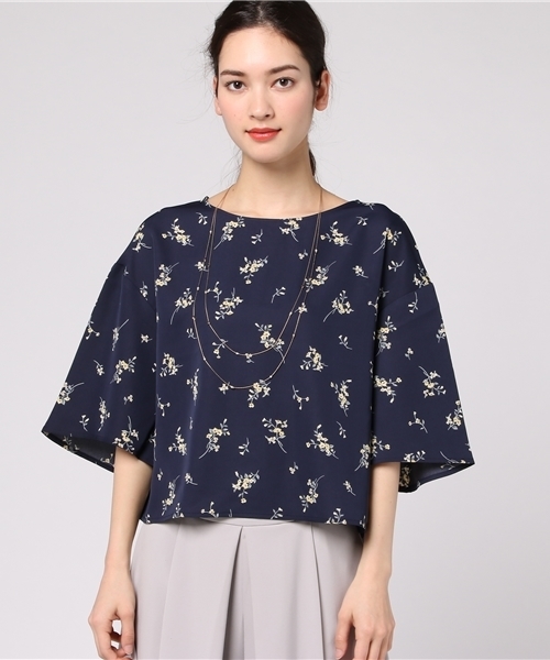 Honeys（ハニーズ）の「フレア袖ブラウス（シャツ/ブラウス・レディース・ホワイト系その他/オフホワイト/ブラック/サックスブルー/ブルー系その他・L/M）」の10枚目の写真