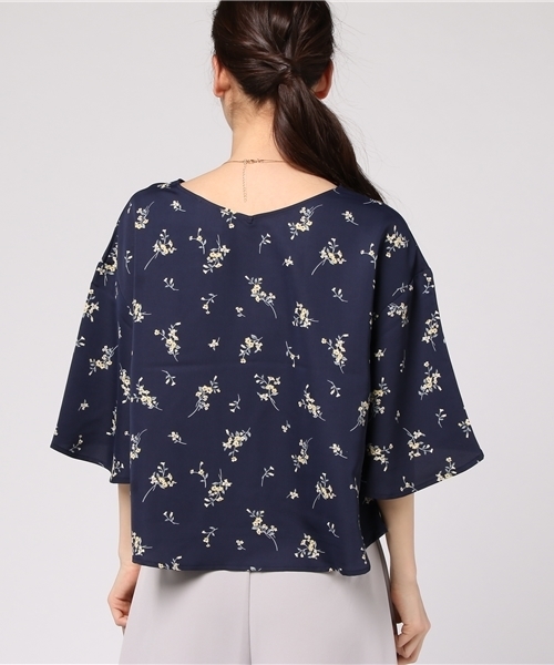 Honeys（ハニーズ）の「フレア袖ブラウス（シャツ/ブラウス・レディース・ホワイト系その他/オフホワイト/ブラック/サックスブルー/ブルー系その他・L/M）」の12枚目の写真