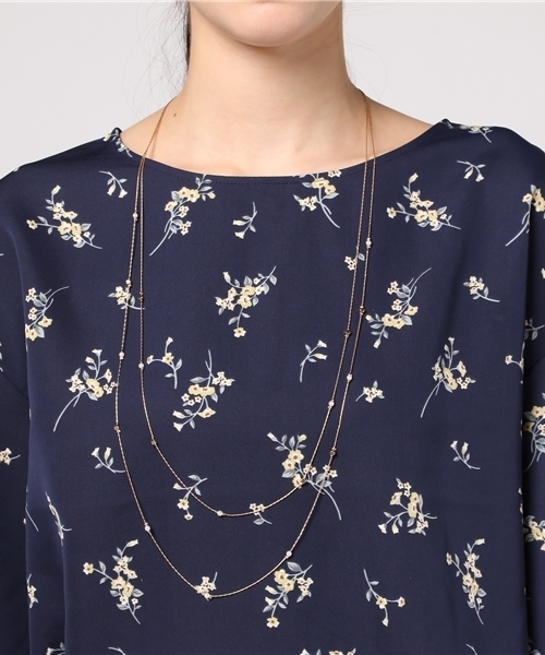 Honeys（ハニーズ）の「フレア袖ブラウス（シャツ/ブラウス・レディース・ホワイト系その他/オフホワイト/ブラック/サックスブルー/ブルー系その他・L/M）」の6枚目の写真