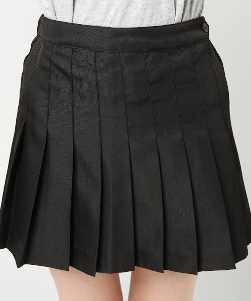 WEGO（ウィゴー）の「WEGO/無地プリーツミニスカート（スカート・レディース・ブラック/レッド/ホワイト/ネイビー/ホワイト系その他/ブラック系その他/ライム/ライトパープル/ピンク系その他/ブルー/ライトイエロー/サックスブルー/ライトピンク/ブルー系その他/レッド系その他/パープル系その他/ピンク・FREE）」の21枚目の写真