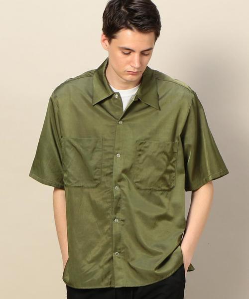 RED KAP(レッドキャップ)の「【別注】 <RED KAP(レッドキャップ)> RC WORK SS/シャツ ◆(シャツ/ブラウス・メンズ・オリーブ/ネイビー・LARGE/SMALL/MEDIUM)」の3枚目の写真