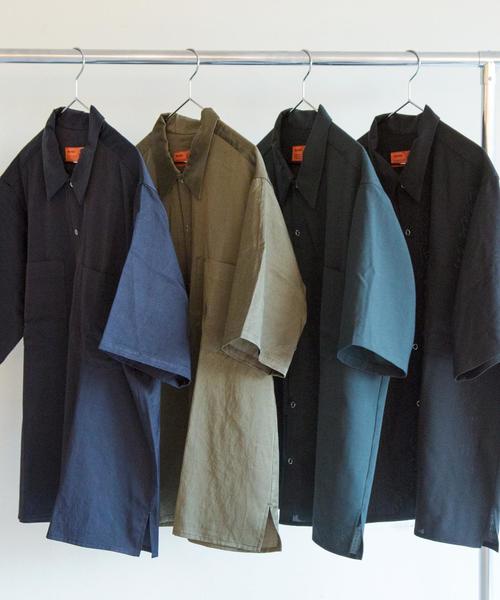 RED KAP(レッドキャップ)の「【別注】 <RED KAP(レッドキャップ)> RC WORK SS/シャツ ◆(シャツ/ブラウス・メンズ・オリーブ/ネイビー・LARGE/SMALL/MEDIUM)」の15枚目の写真