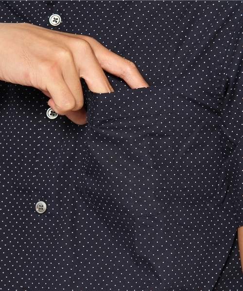 BEAMS(ビームス)の「○O.DOT MR SS/(シャツ/ブラウス・メンズ・ホワイト/ブラック/ネイビー・SMALL/MEDIUM/LARGE)」の8枚目の写真