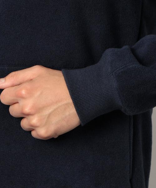 green label relaxing（グリーンレーベルリラクシング）の「STポーラテック クルーネック フリース ◆（スウェット・メンズ・ネイビー/ナチュラル・LARGE/MEDIUM/SMALL）」の8枚目の写真