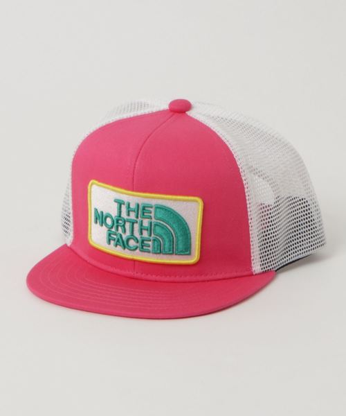 THE NORTH FACE（ザノースフェイス）の「ザ・ノース・フェイス キッズキャップ / トラッカーメッシュキャプ（キャップ・キッズ・ネイビー/ブルー/ピンク/ダークインディゴブルー/ダークグリーン・LARGE/MEDIUM）」の5枚目の写真