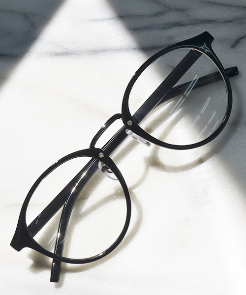 Fun & Daily（ファンアンドデイリー）の「Metal Boston Glasses（メガネ・メンズ・ブラック/ブラウン/マルチ・FREE）」の2枚目の写真