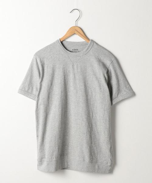 coen（コーエン）の「ガゼットスラブオーバーダイTシャツ（Tシャツ/カットソー・メンズ・オリーブ/ネイビー/グレー/ホワイト/レッド・X-LARGE/MEDIUM/SMALL/LARGE）」の15枚目の写真