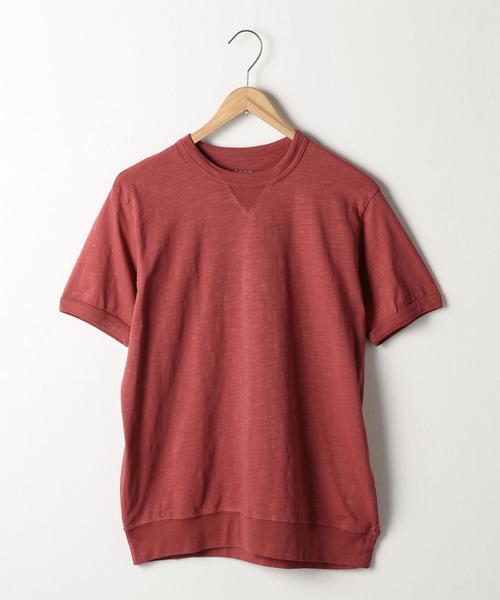 coen（コーエン）の「ガゼットスラブオーバーダイTシャツ（Tシャツ/カットソー・メンズ・オリーブ/ネイビー/グレー/ホワイト/レッド・X-LARGE/MEDIUM/SMALL/LARGE）」の14枚目の写真