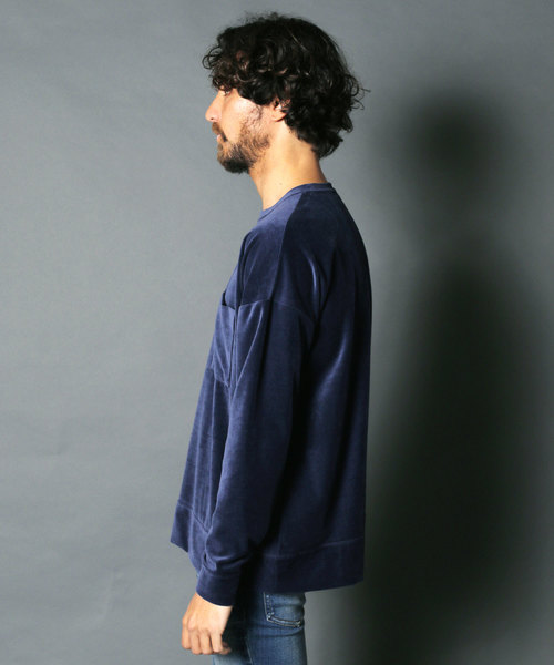Magine（マージン）の「【Magine】1812-72 CTN LIGHT VELOR BIG SILHOUETTE C/N（Tシャツ/カットソー・メンズ・ホワイト/ブラック/ネイビー/ダークグリーン・46/48/44）」の8枚目の写真