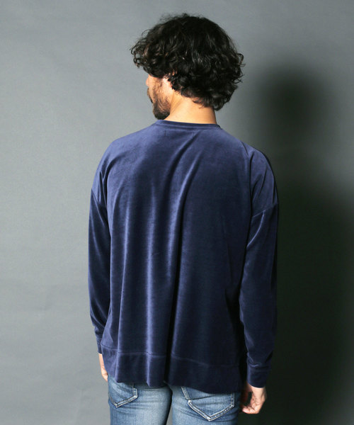 Magine（マージン）の「【Magine】1812-72 CTN LIGHT VELOR BIG SILHOUETTE C/N（Tシャツ/カットソー・メンズ・ホワイト/ブラック/ネイビー/ダークグリーン・46/48/44）」の9枚目の写真
