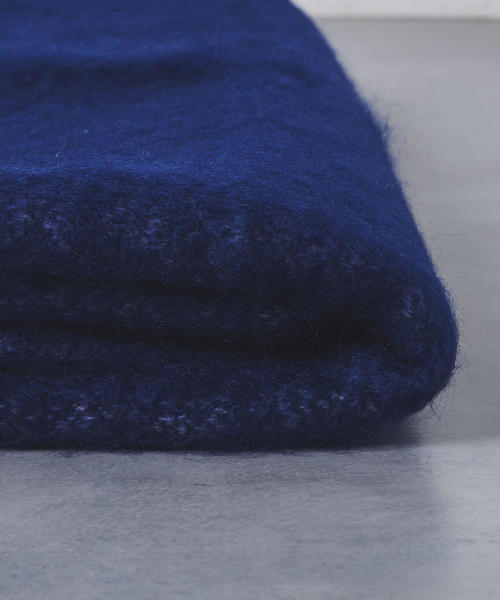 mercules(メルクルス)の「<MERCULES(メルキュール)>BIG BLANKET ネイビー(ブランケット)」 WEAR