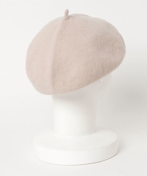 Kopka ACCESSORIES（コプカアクセサリーズ）の「【Kopka/コプカ】Woollen Roll Up Beret　ウールロールアップベレー（ハンチング/ベレー帽・レディース・チャコールグレー/ブラック/ベージュ/ワインレッド/チョコ/キャメル・FREE）」の7枚目の写真