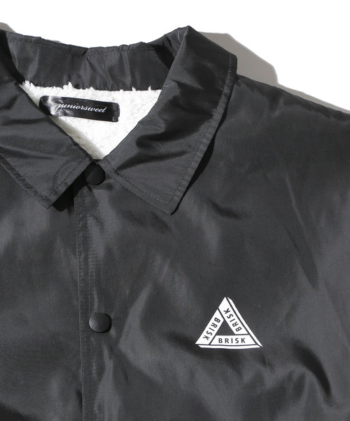 WEGO（ウィゴー）の「WEGO/グラフィックボアコーチジャケット（ブルゾン・メンズ・パープル/ブラック・MEDIUM/LARGE）」の3枚目の写真