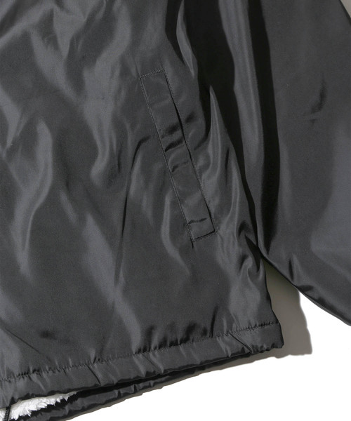 WEGO（ウィゴー）の「WEGO/グラフィックボアコーチジャケット（ブルゾン・メンズ・パープル/ブラック・MEDIUM/LARGE）」の4枚目の写真