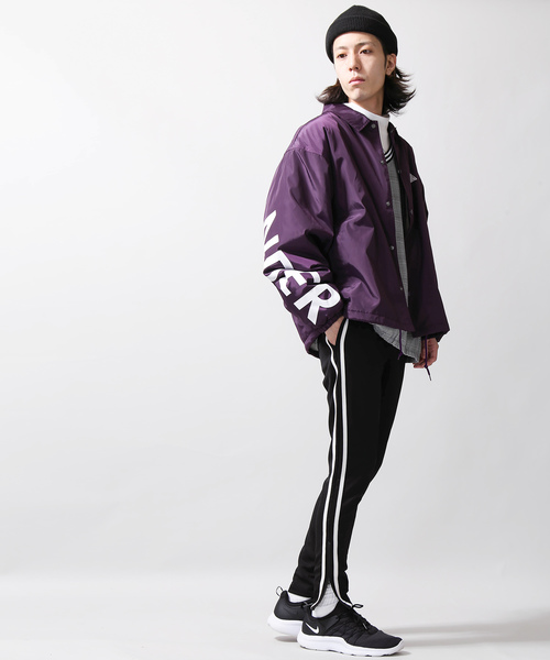 WEGO（ウィゴー）の「WEGO/グラフィックボアコーチジャケット（ブルゾン・メンズ・パープル/ブラック・MEDIUM/LARGE）」の10枚目の写真