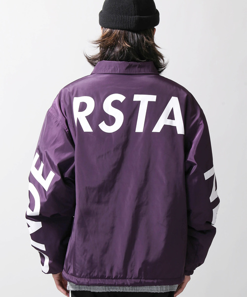 WEGO（ウィゴー）の「WEGO/グラフィックボアコーチジャケット（ブルゾン・メンズ・パープル/ブラック・MEDIUM/LARGE）」の15枚目の写真
