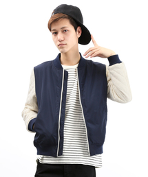 WEGO | WEGO/スリーブキルティングMA-1(ミリタリージャケット)