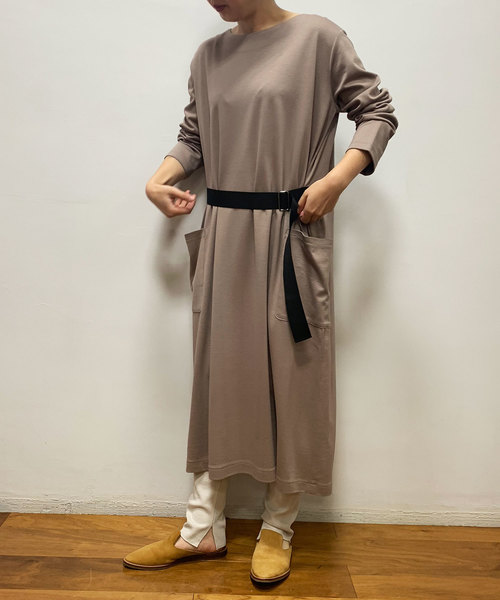 Munich（ミューニック）の「ストレッチサーマルスリットレギンス（レギンス/スパッツ・レディース・ライトグレー/ブラック/ベージュ/ネイビー/オフホワイト/杢グレー・FREE）」の12枚目の写真