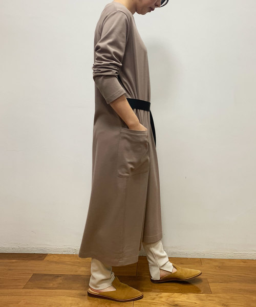 Munich（ミューニック）の「ストレッチサーマルスリットレギンス（レギンス/スパッツ・レディース・ライトグレー/ブラック/ベージュ/ネイビー/オフホワイト/杢グレー・FREE）」の13枚目の写真