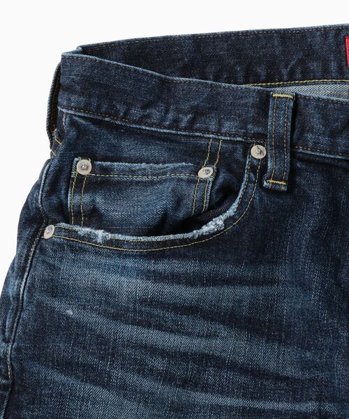 RED CARD TOKYO(レッドカード)の「【WEB限定/SHIPS別注】RED CARD: 別注 ジャストレングス ストレッチ スリムテーパードデニム≪RHYTHM≫(デニムパンツ・メンズ・ネイビー/ロイヤルブルー/ブルー/ダークブルー・34/32/30/31/33/29)」の17枚目の写真