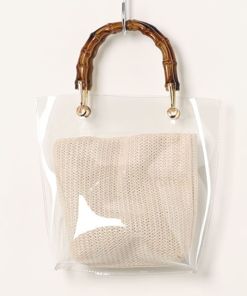 すいか ✨ファロルニ　ハンドバッグ　ポーチ付き 楽天市場】ファロルニ（バッグ・小物・ブランド雑貨）の通販