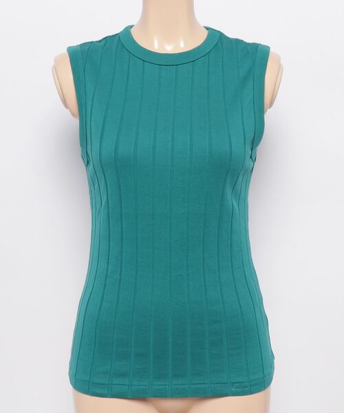 YOUNG&OLSEN The DRYGOODS STORE(ヤングアンドオルセン)の「【YOUNG & OLSEN The DRYGOODS STORE】/BROAD RIB TANKTOP(タンクトップ・レディース・ブルー系その他/ピンク系その他/ホワイト/その他/ブラック/ブラウン系その他/オレンジ系その他/グリーン系その他/カーキオリーブ/ブルー系その他2/ピンク系その他2/ピンク/グリーン/クリーム/その他1/イエロー系その他/ネイビー/ホワイト系その他/サックスブルー/グリーン系その他2/レッド・2/1)」の6枚目の写真