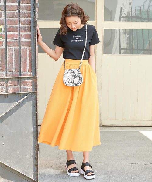 KOBE LETTUCE（コウベレタス）の「サークルポシェット（ショルダーバッグ・レディース・ブラック/オフホワイト/オレンジ/グリーン/パイソン・FREE）」の14枚目の写真