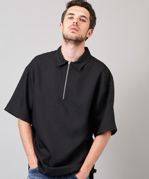 Luv maison | PLハーフジップ半袖シャツ(シャツ/ブラウス)