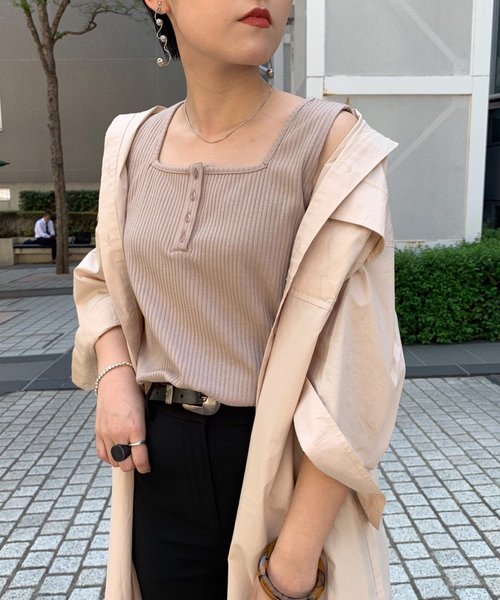 belair★ フェアテックスタンクトップ2枚セット★ネイビー、ベージュ belair☆ フェアテックスタンクトップ2枚セット☆ネイビー