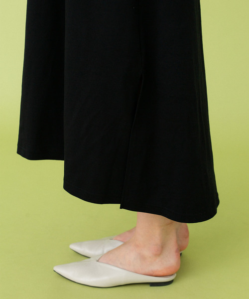 UNITED TOKYO（ユナイテッドトウキョウ）の「スキッパーマキシワンピース（ワンピース・レディース・ブラック/ベージュ/ブラウン・1）」の7枚目の写真